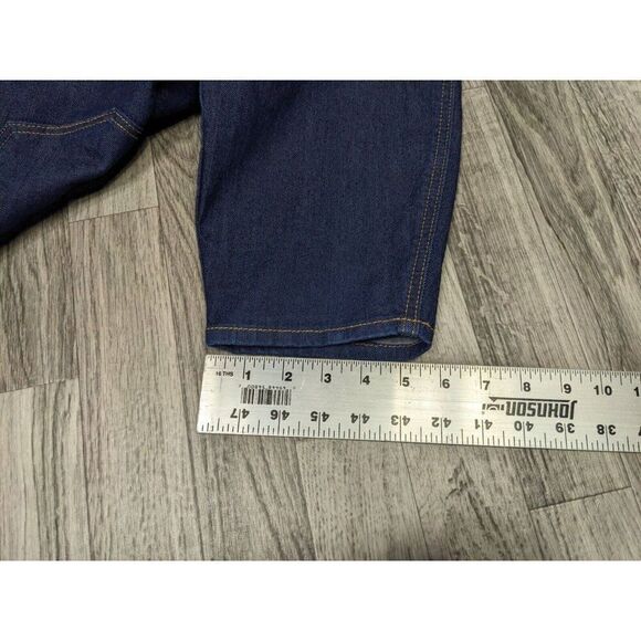 Old Navy Womens Plus Size 24 Short Pockets Super Skinny Denim Blue Jeans - Picture 10 of 10